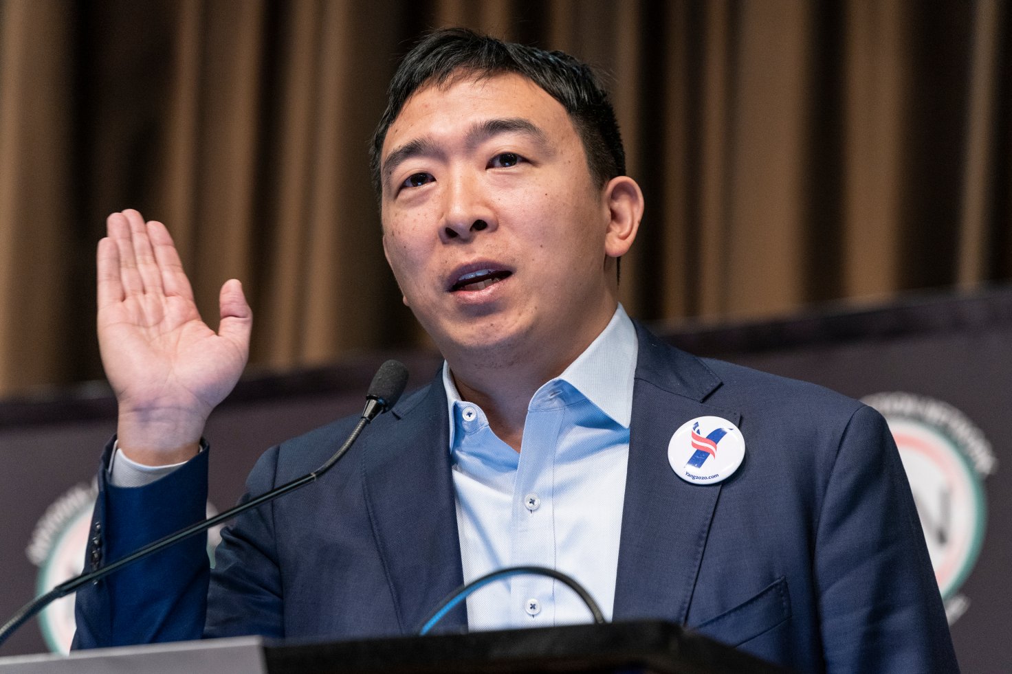 andrew yang crypto currency