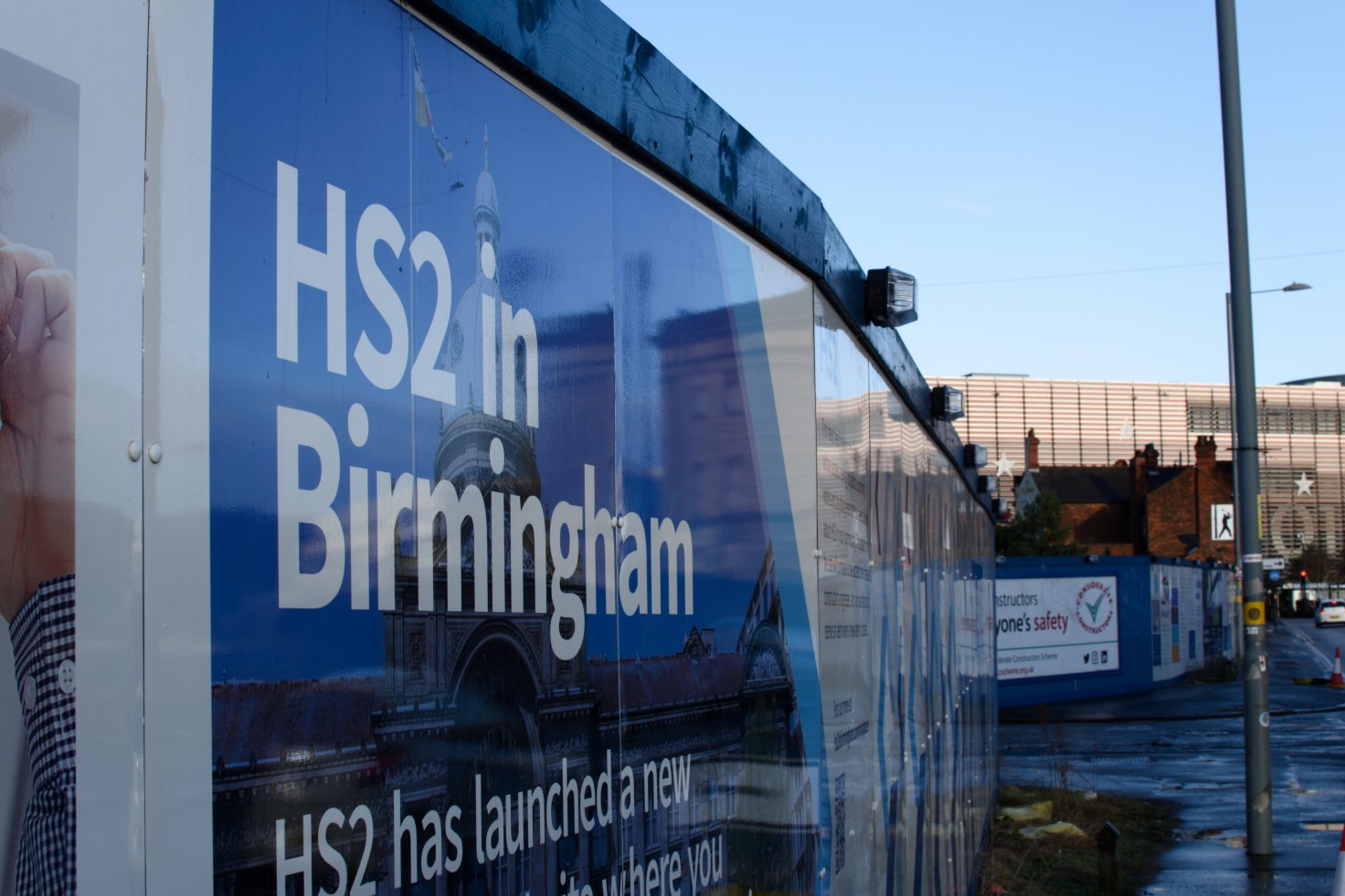 Construction Of The HS2 Railway Project In The UK Is Now Underway