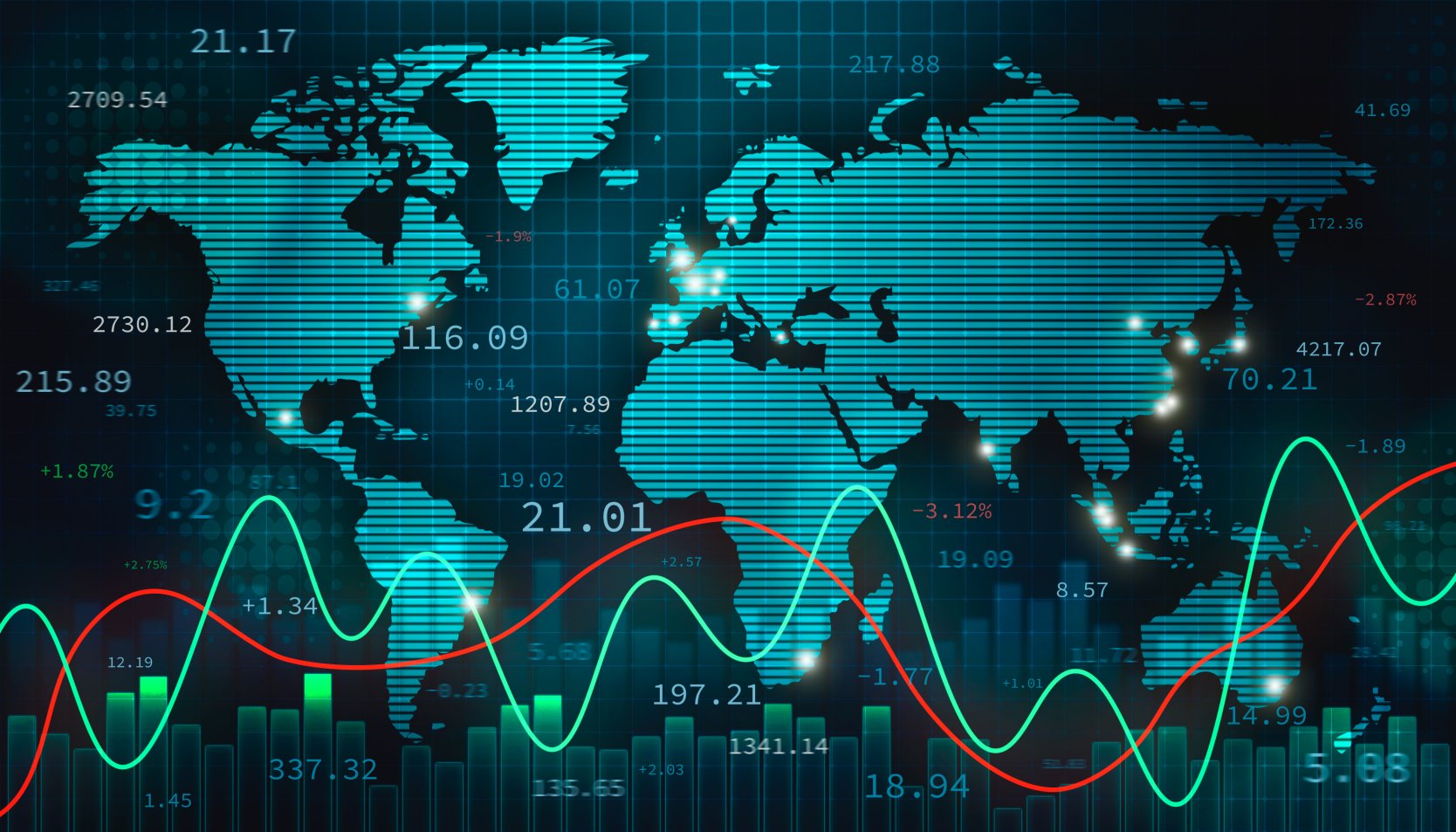 Global stocks almost reach record highs