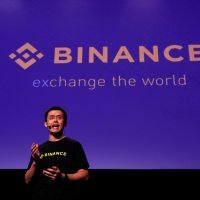 Changpeng Zhao, CEO of Binance, speaking at the Delta Summit in 2018