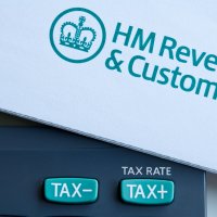 Piece of paper bearing the logo and name of HM Revenue and Customs