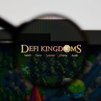 The front page of the DeFi Kingdoms website