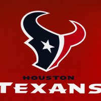 The Houston Texans logo, which features a stylised image of a bull’s head
