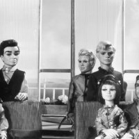 The puppet cast of the British children‘s television programme Thunderbirds, 1 September 1965