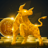 Bitcoin and bull 