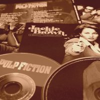 Merchandise relating to the films of Quentin Tarantino