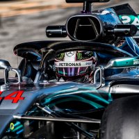 Lewis Hamilton in the Mercedes W09 F1 2018 car during the F1 winter testing at Circuit de Barcelona-Catalunya