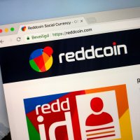 Web browser showing ReddCoin page