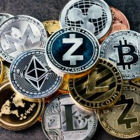 Several different crypto coins