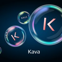 Graphic of Kava logos trapped inside bubbles 