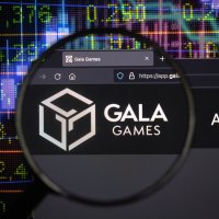Cube-shaped Gala Games logo