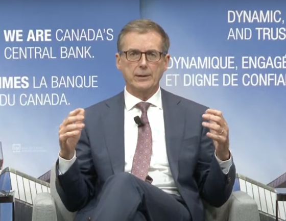 Bank of Canada Governor Tiff Macklem in conversation on 7 October 2021
