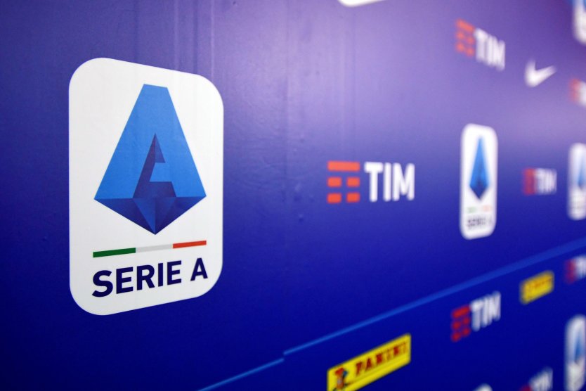 A logo of Italy's Lega Serie A