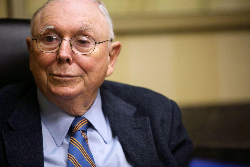 Charlie Munger, vice-chair of Berkshire Hathaway