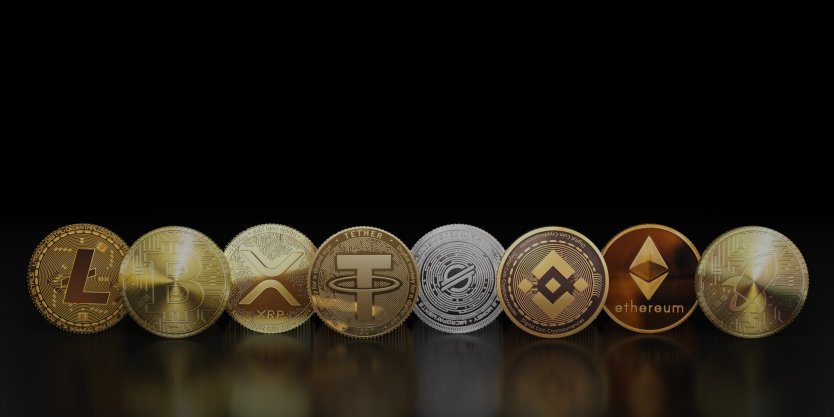 A selection of altcoins