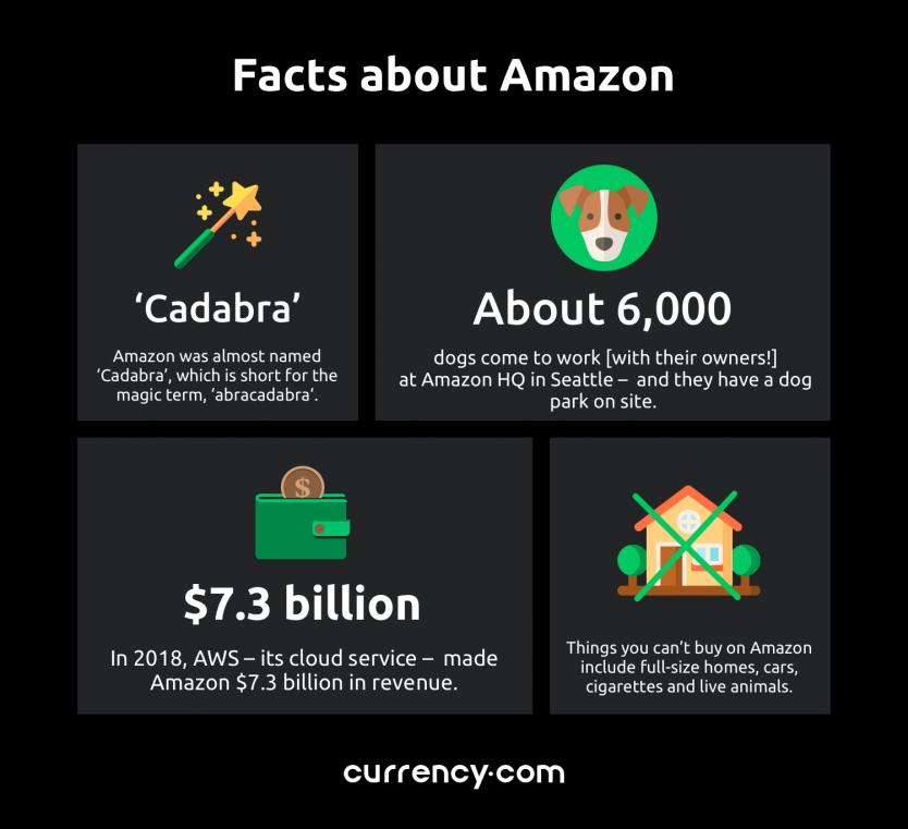 Company profile: Amazon | Currency.com