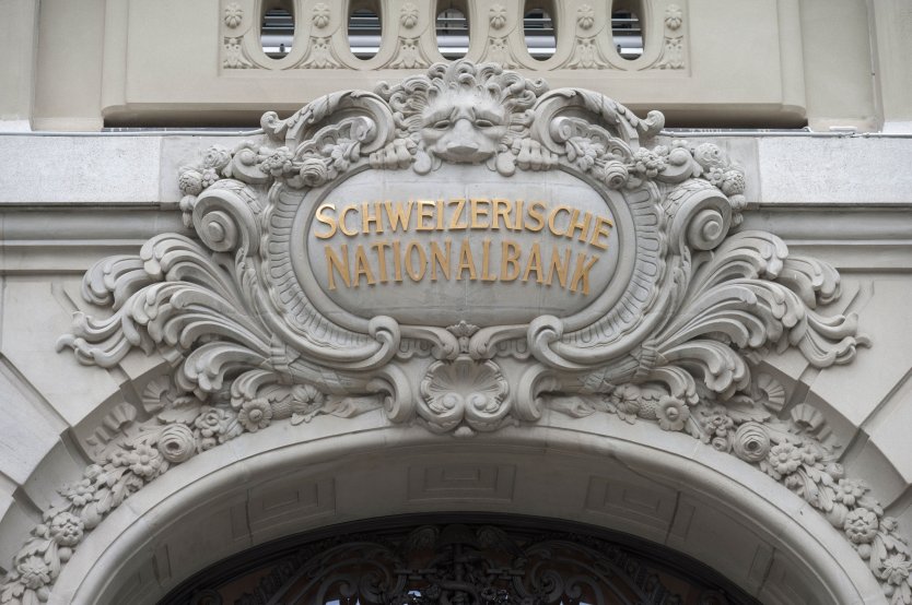 Exterior view of the Swiss National Bank 