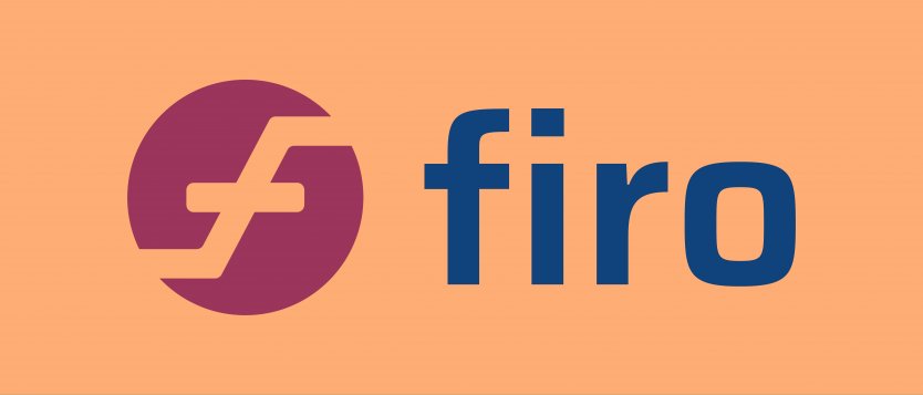 The Firo logo on an orange background