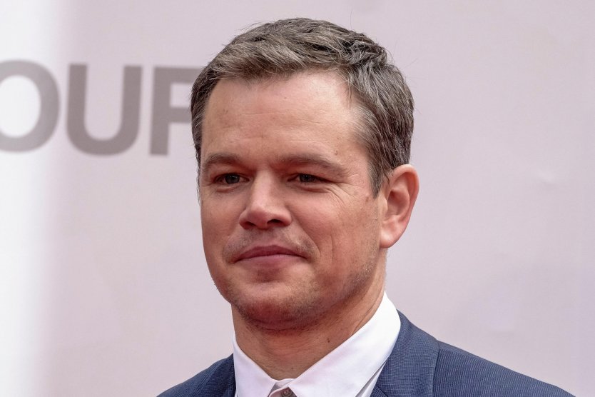 Matt Damon at the European premiere of Jason Bourne in 2016, Leicester Square, London