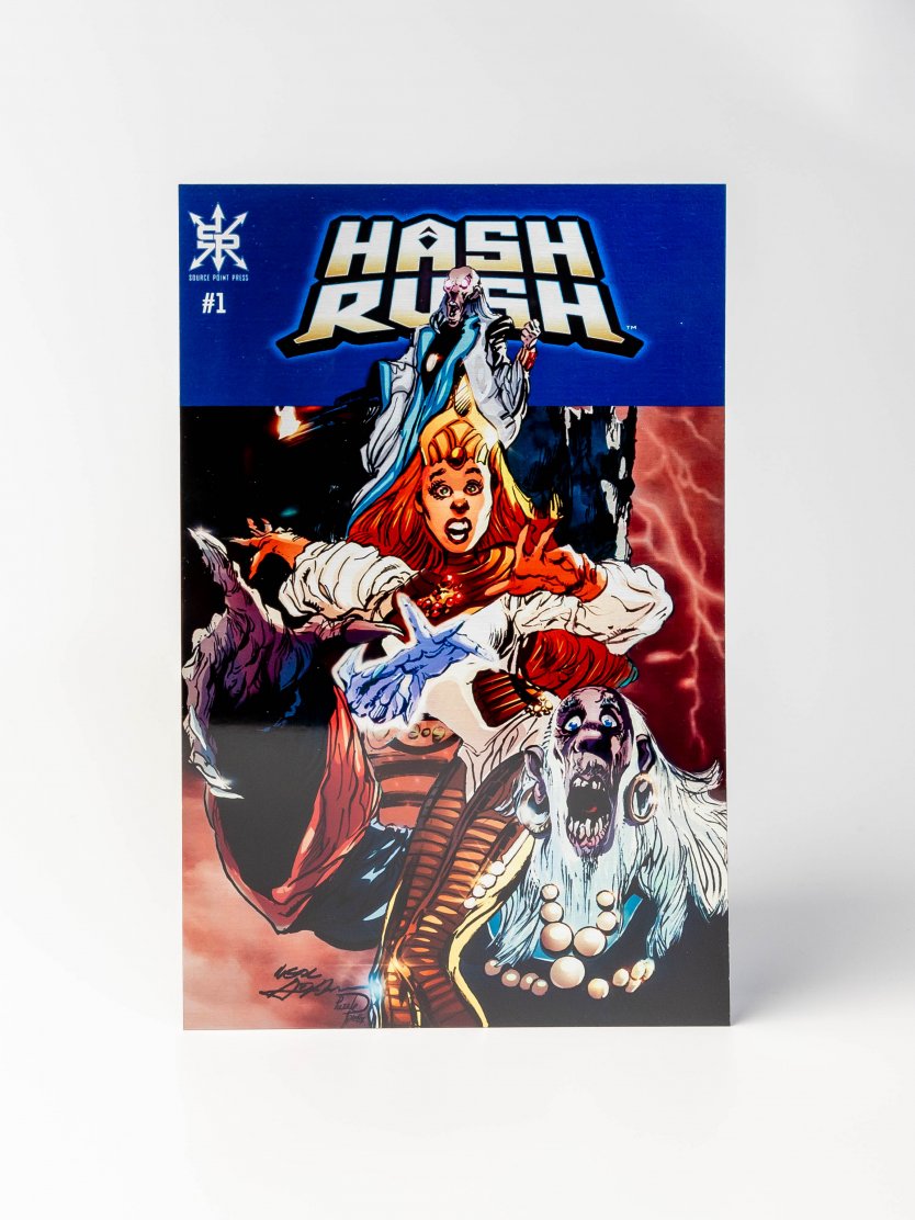 Hash Rush comics cover