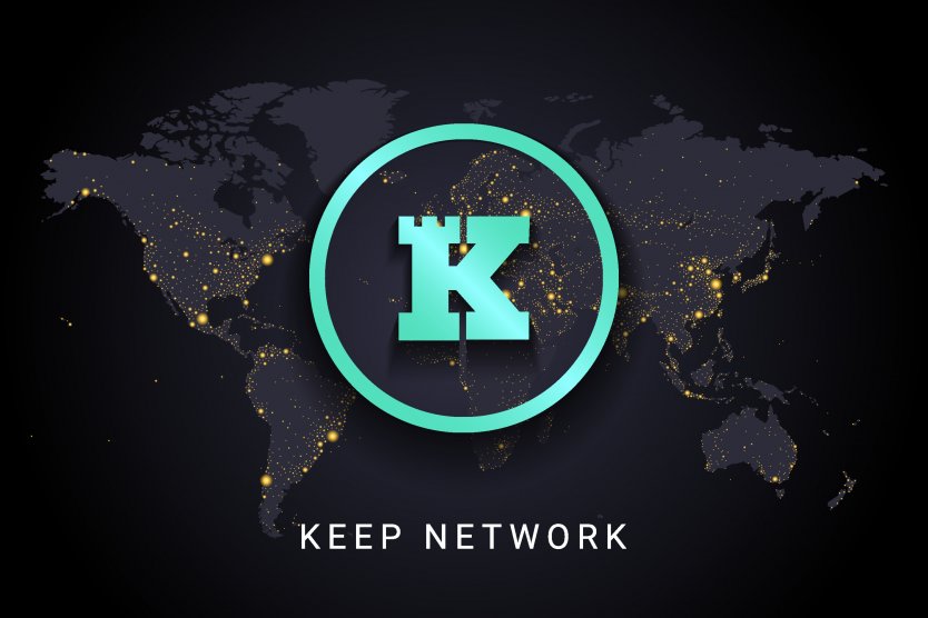 The KEEP logo - showing a green letter K inside a green circle - on a world map