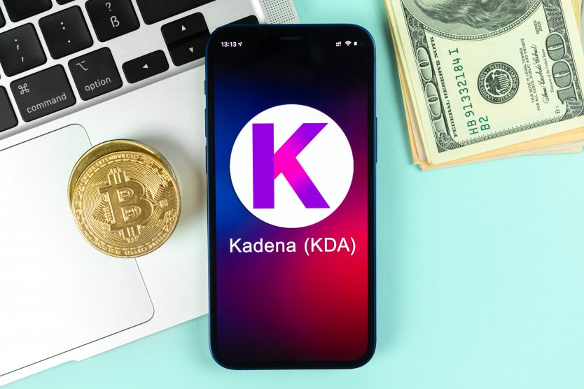 Kadena logo on a smartphone 