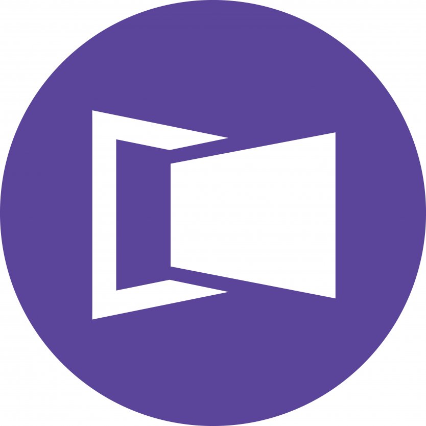 MovieBloc logo in white on a purple circle
