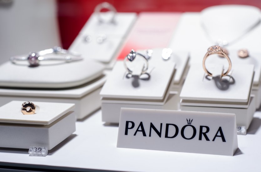 Pandora jewellery for sale in store