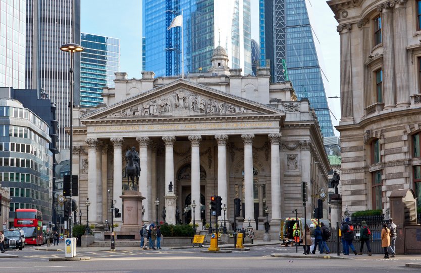 Bank of England and Royal Exchange Building