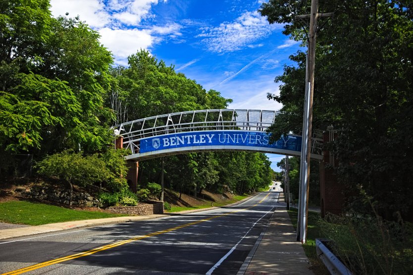 Bentley University’s campus in Massachusetts