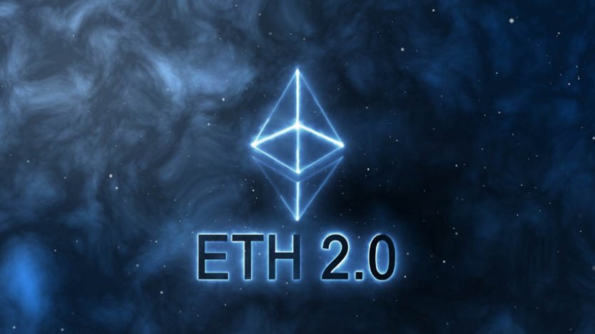 A conceptualisation of ethereum 2.0 against a background of outer space