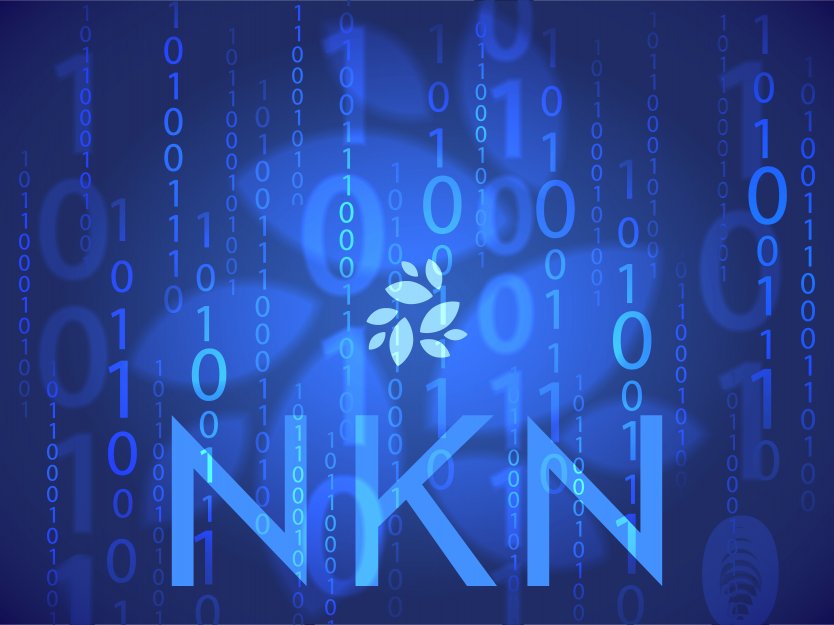 NKN logo against blue code – Photo: Shutterstock