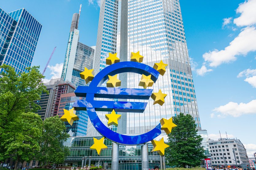 Exterior of the European Central Bank