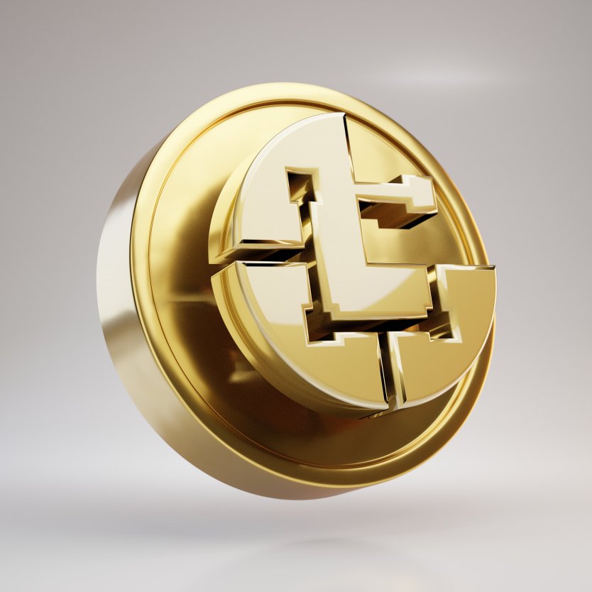 PARSIQ token icon in 3D gold design against grey background – Photo: Shutterstock