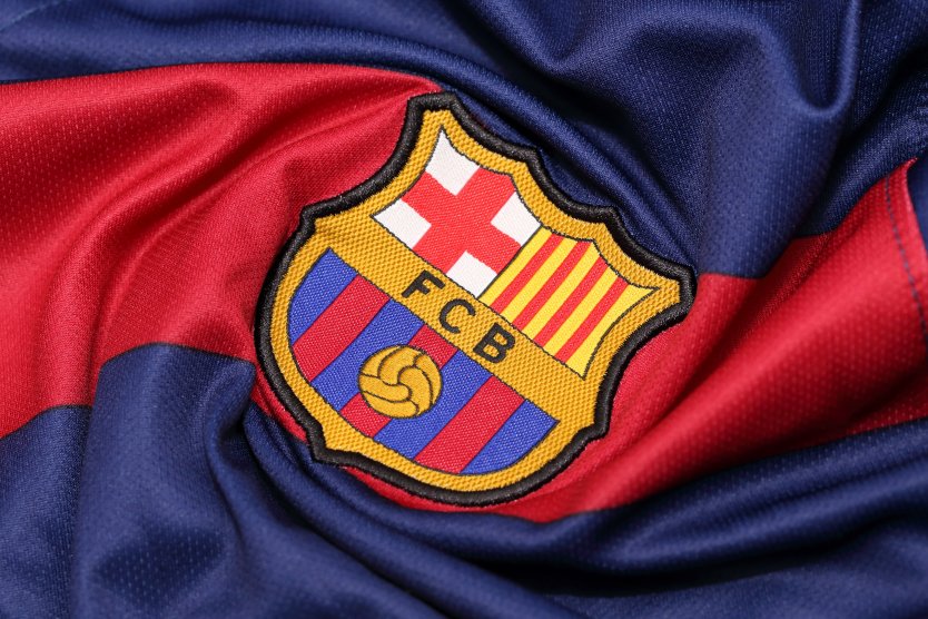 The logo of FC Barcelona 