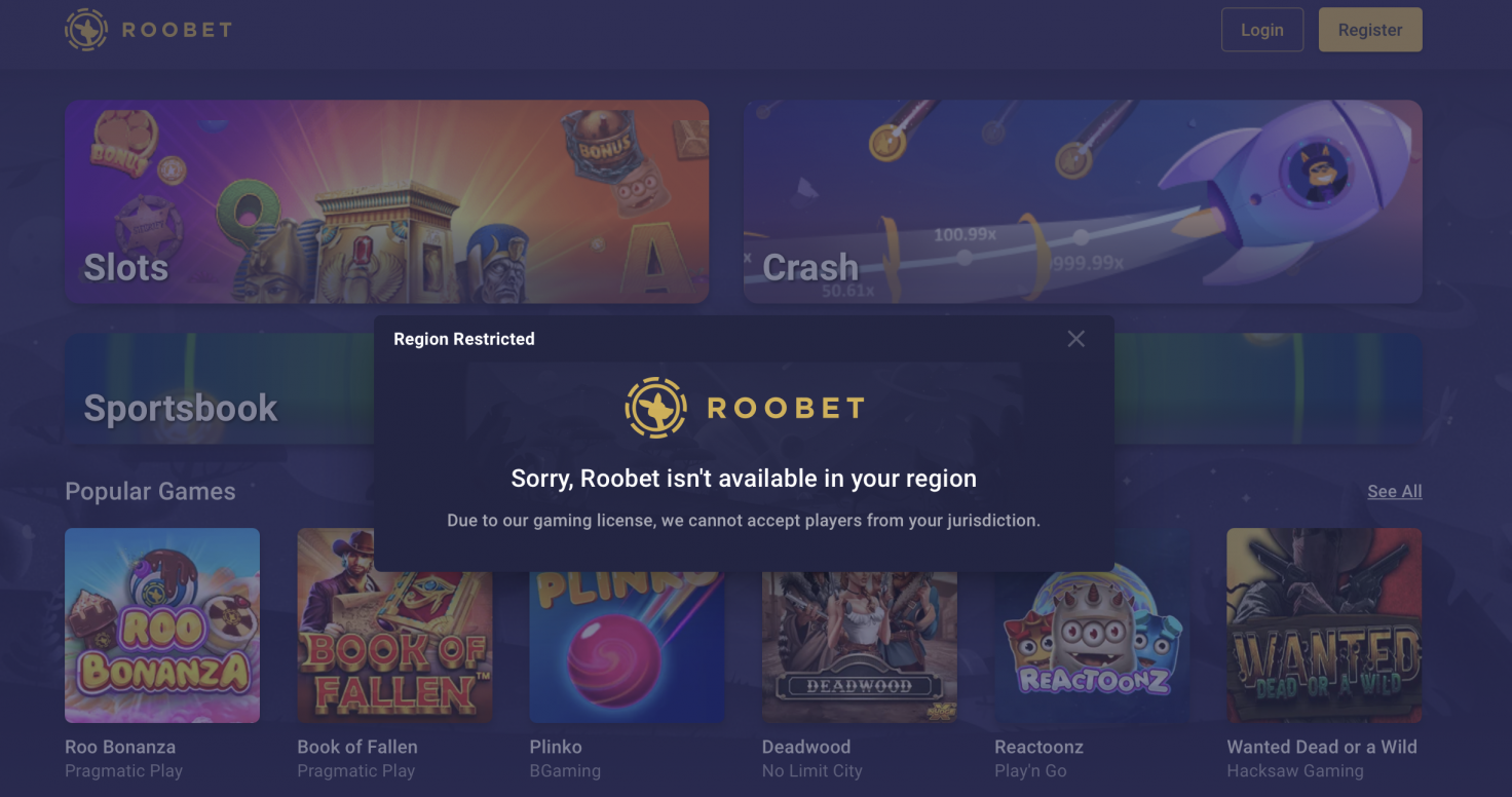 crypto casino vpn